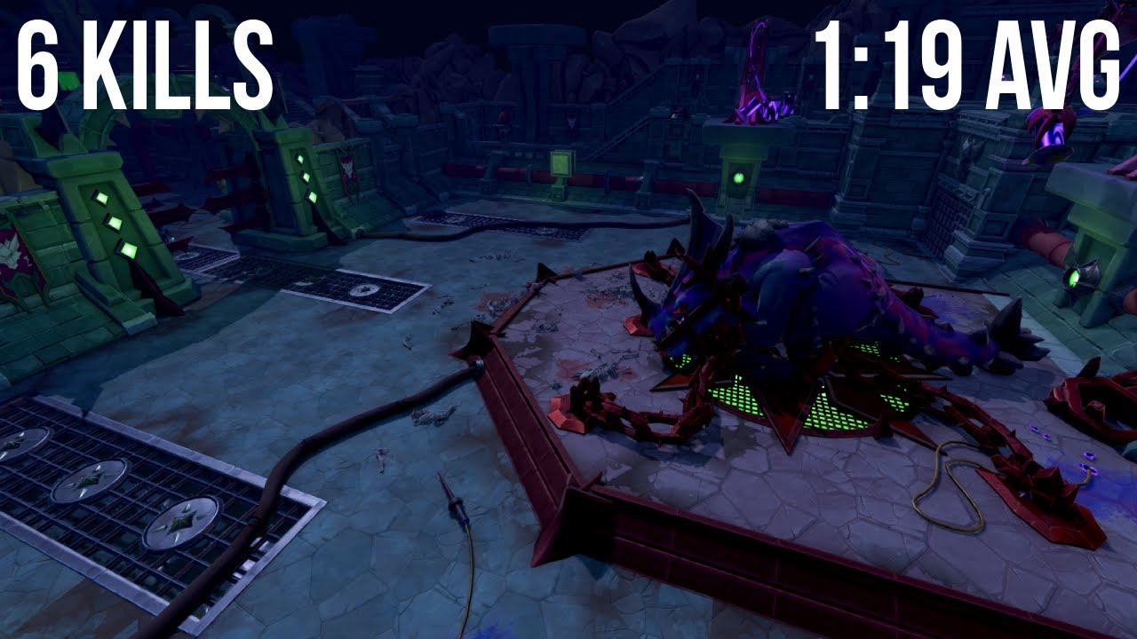Raksha Melee Solo 6 Kills 1:19 Average [guide in description]