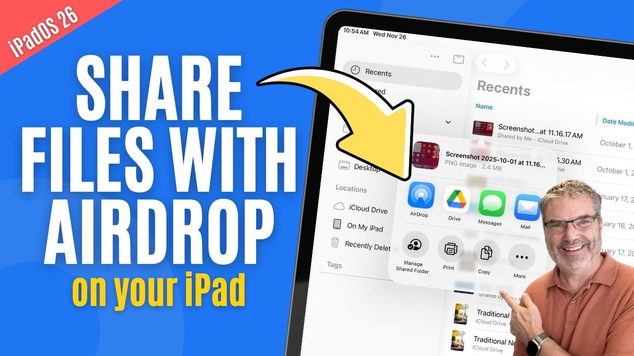 Не знаете, как работает AirDrop на iPad? Вот как это работает на самом деле!
