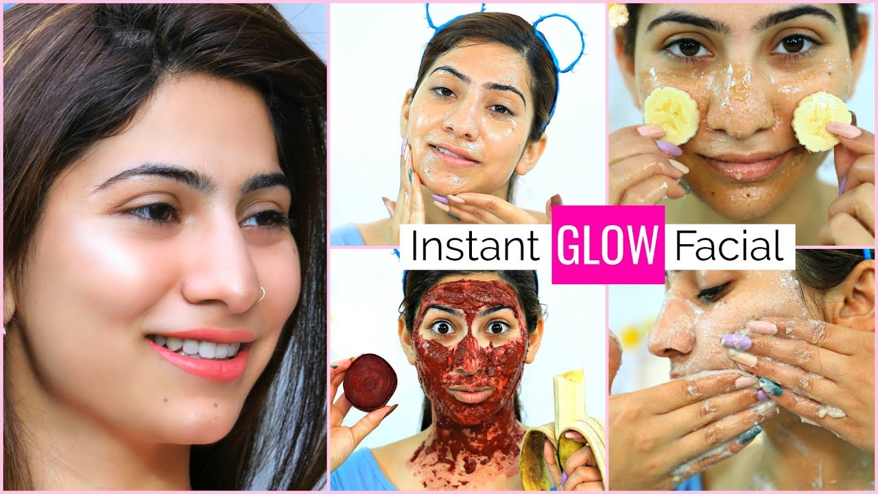 Instant GLOW Facial (Step By Step) - Holi पर SKIN का ख्याल कैसे रखें | #Skincare #Hacks #Anaysa