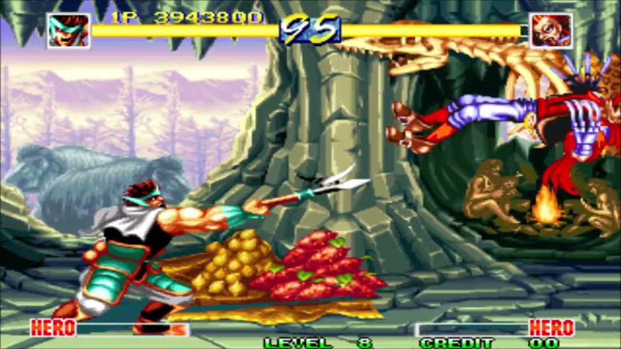 World Heroes Perfect - Ryofu - (ARCADE) - Level 8 - 1 Credit
