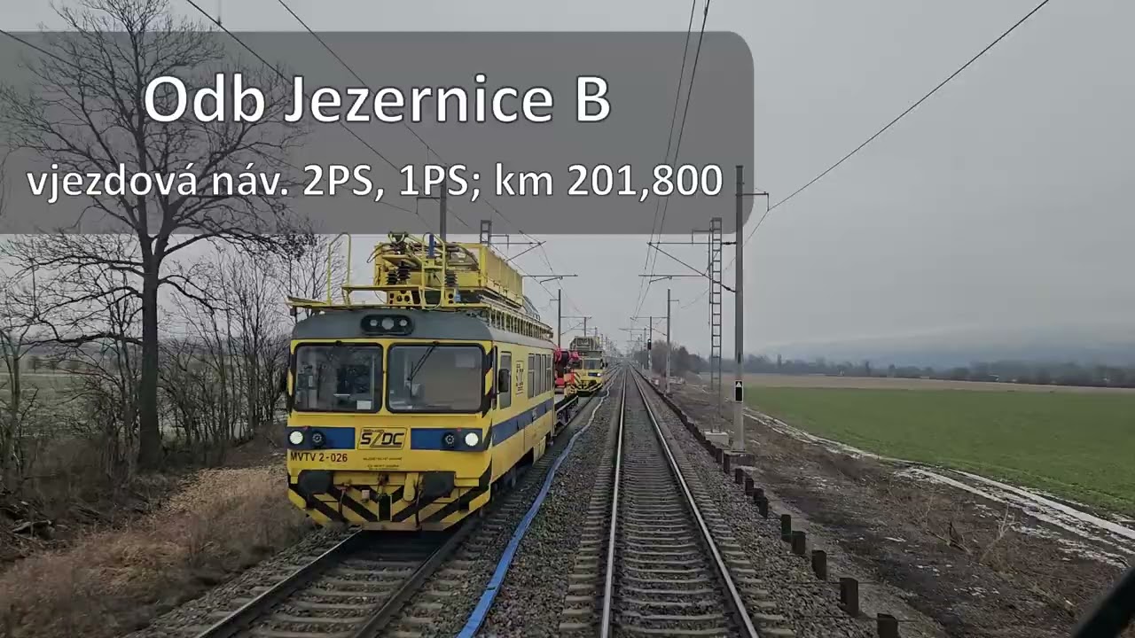 4K CabView: Lipník nad Bečvou – Jezernice – Drahotuše, 01/2025