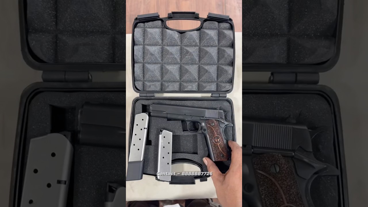 45 Bore Gretta 1911 Pistol Fire Colt Python Test Fire same Malhotra Webley #shardagunhouse #shorts