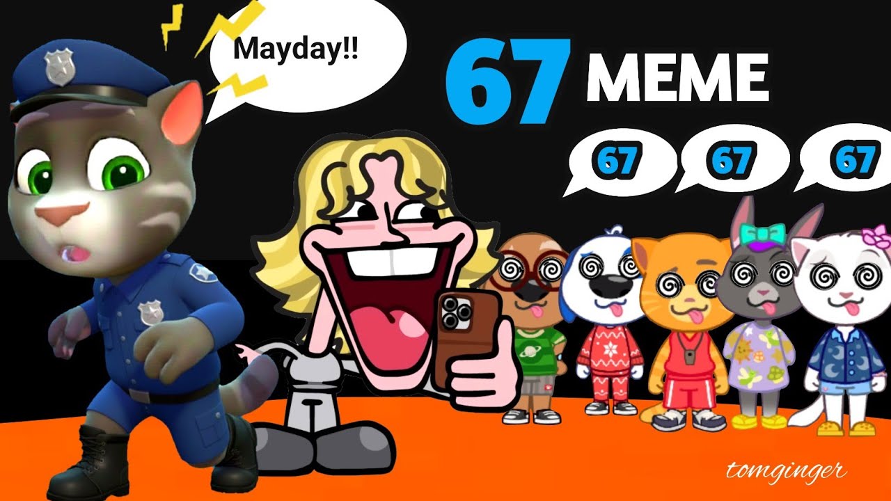 My Talking Tom Friends - ESCAPE From 67 MEME