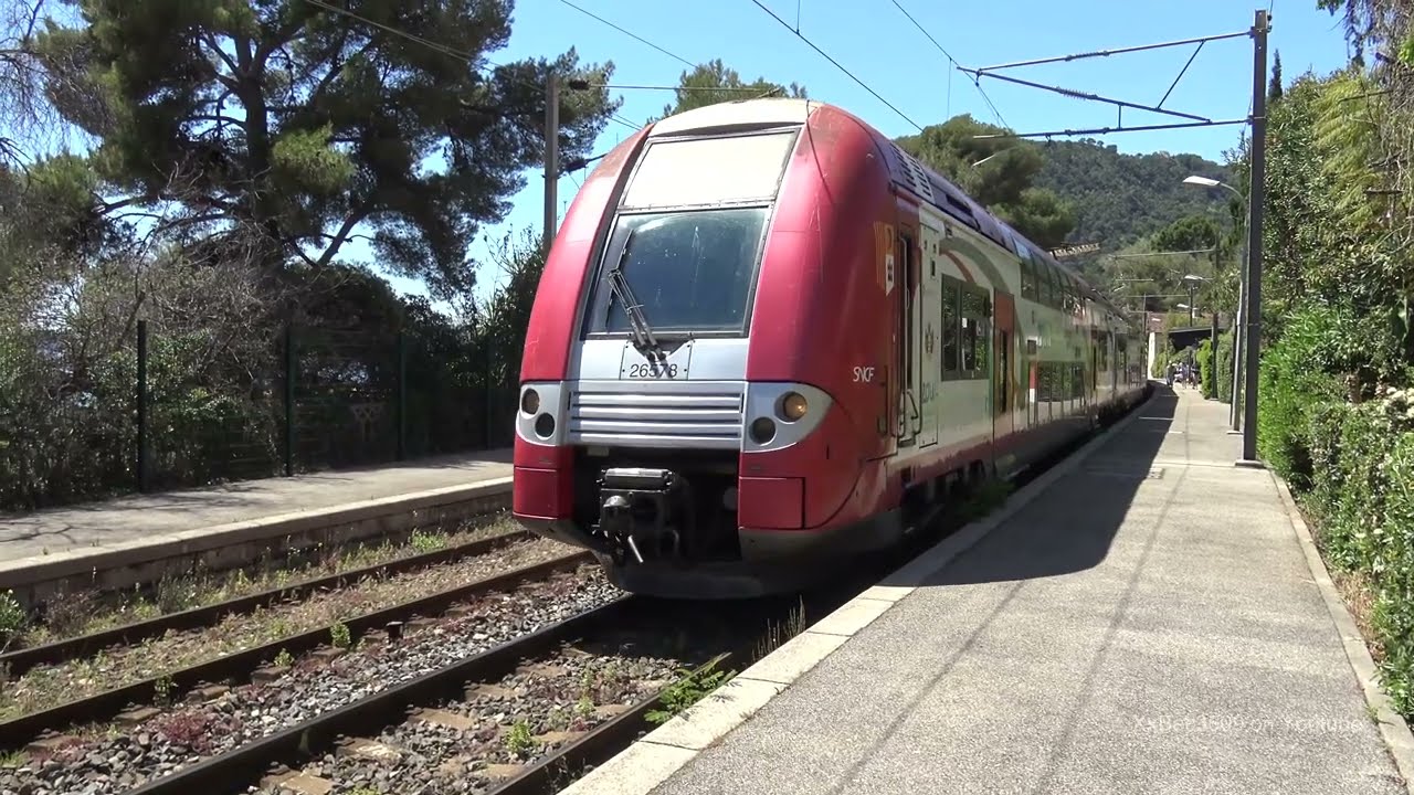 TRAINSPOTTING IN FRANCE - NICE STATION FRANCE