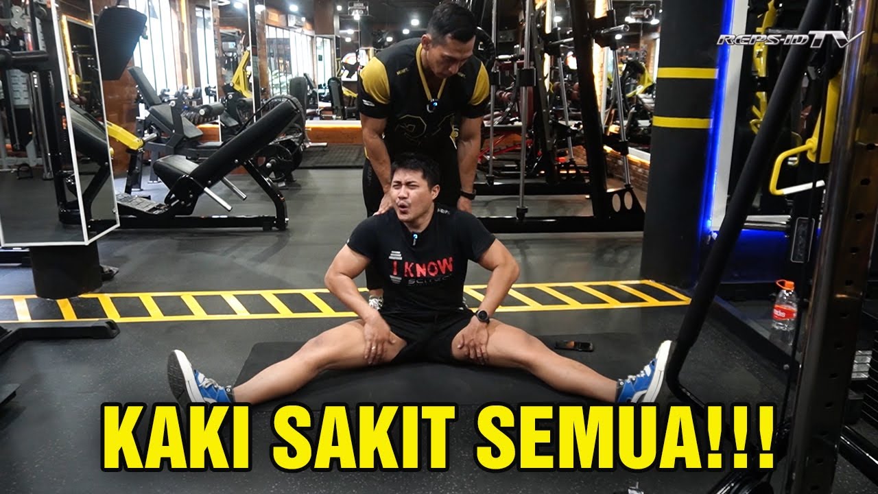LATIHAN KAKI SAMPE GETER BARENG AGUNG SATRIO