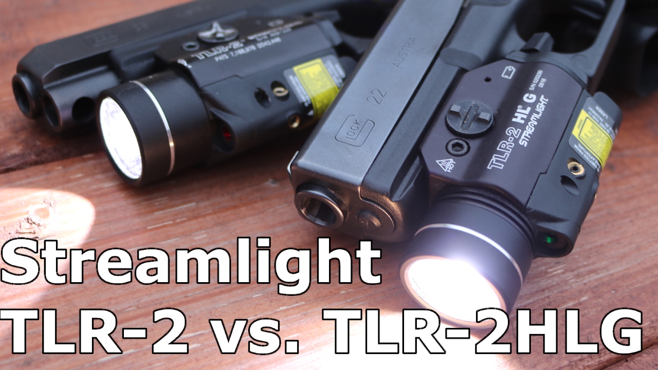 Streamlight TLR-2 vs TLR-2 HLG