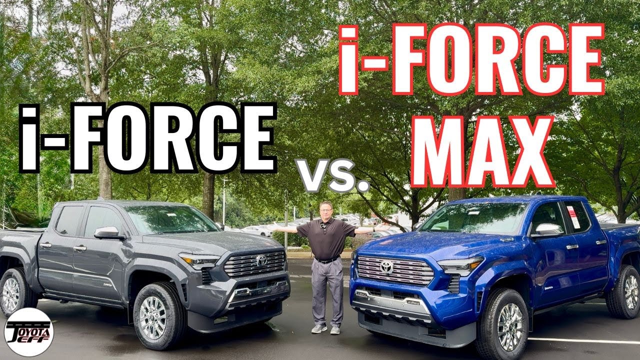 6 Differences: 2025 Toyota Tacoma Limited i-FORCE vs i-FORCE MAX!
