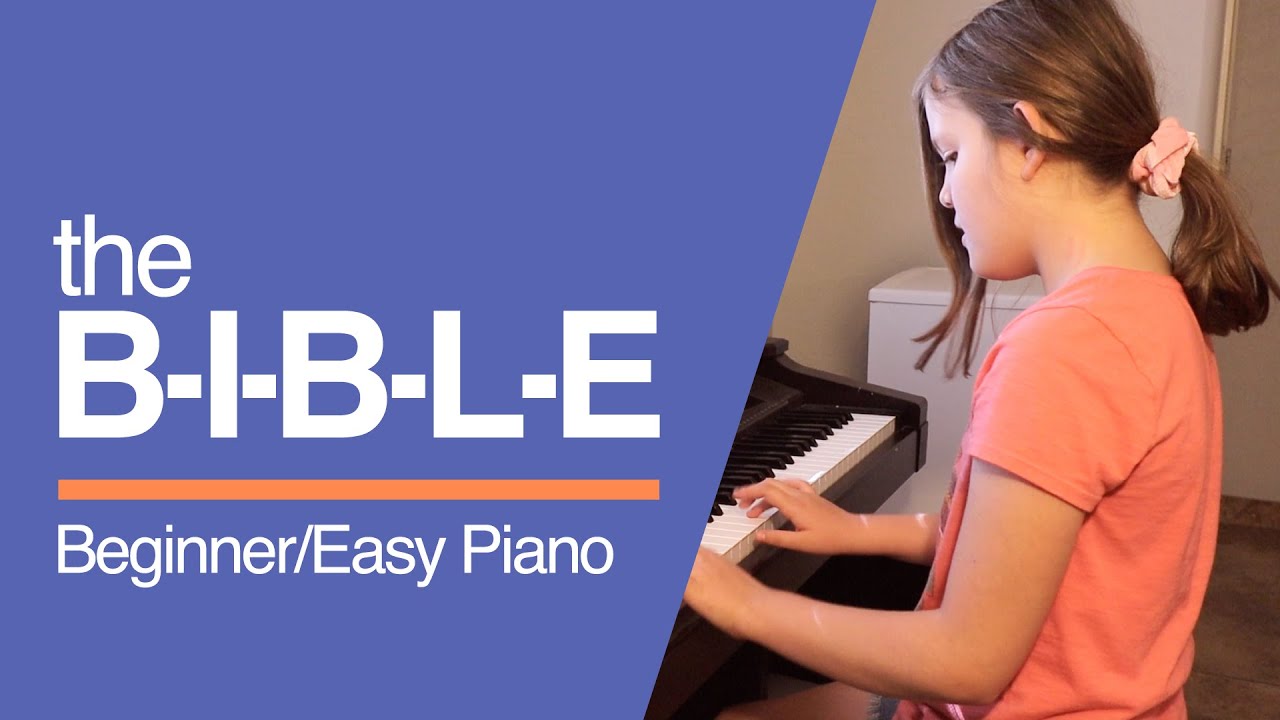 The B-I-B-L-E | Beginner Piano Sheet Music - MakingMusicFun.net