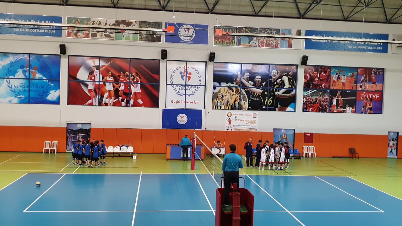 TED Ankara Koleji Ortaokulu vs. Şehit Hakan Kabil Ortaokulu Küçük Erkek Voleybol Maçı 01.03.2019 02