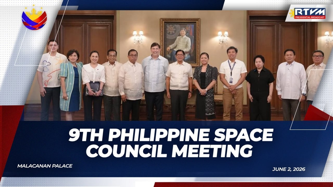 9th Philippine Space Council Meeting 6/2/2026