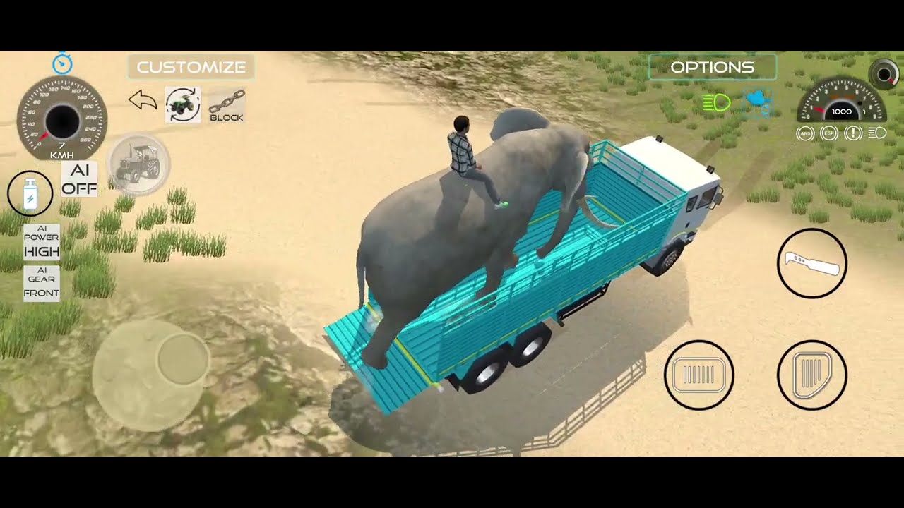 NEW HATHI LIYA | Indian vehicle simulator 3d | #gaming 