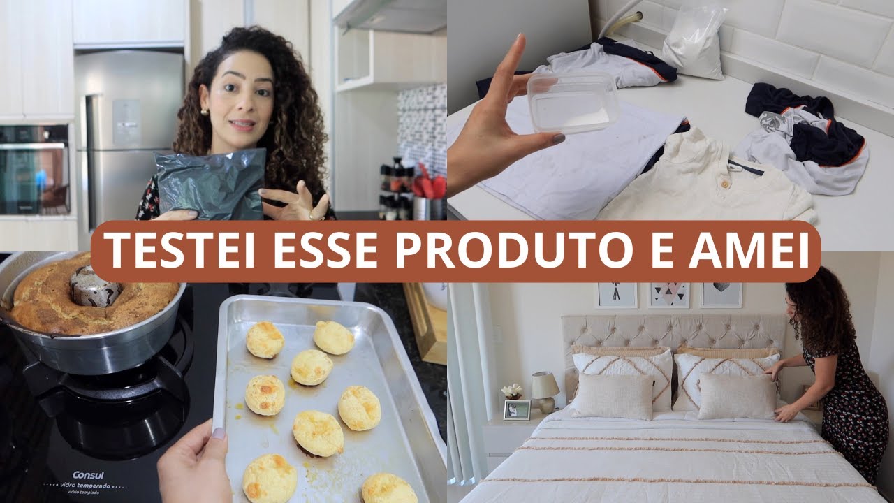 NOVAS PEÇAS PARA O FOGÃO, TESTEI ESSE PRODUTO NAS MANCHAS, BOLO DE BANANA + ROTINA