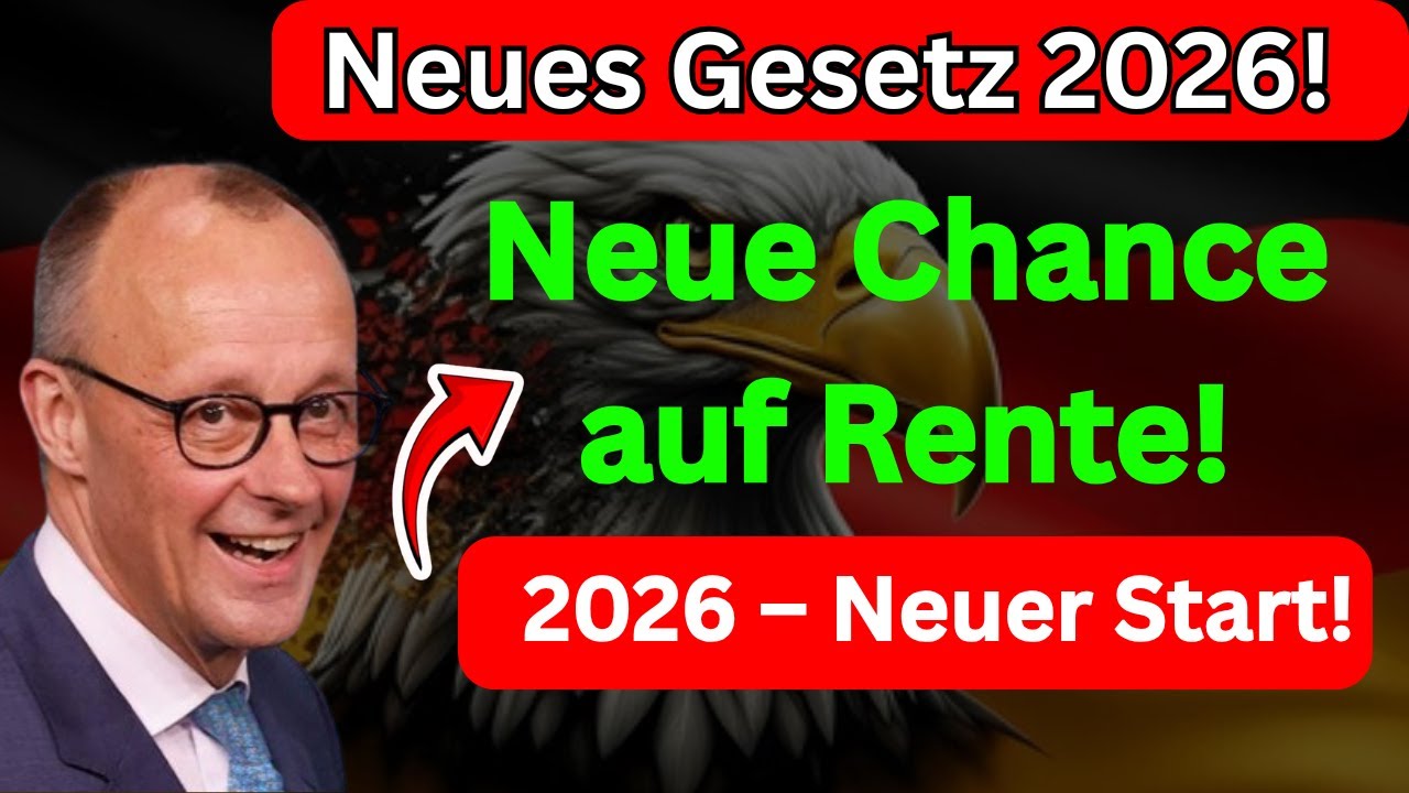 Ab 2026 fr&uuml;her in den Ruhestand? Neue M&ouml;glichkeit zur Fr&uuml;h-Rente!