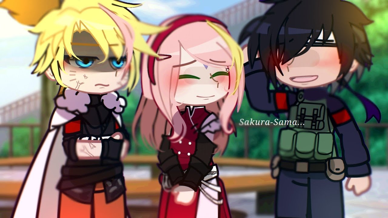 Jealous Naruto..~ 🦊💢?! (M3M3) &bull; GC &bull; Narusaku Family💖🫰🏻 #narusaku #gachaclub #naruto #sakura