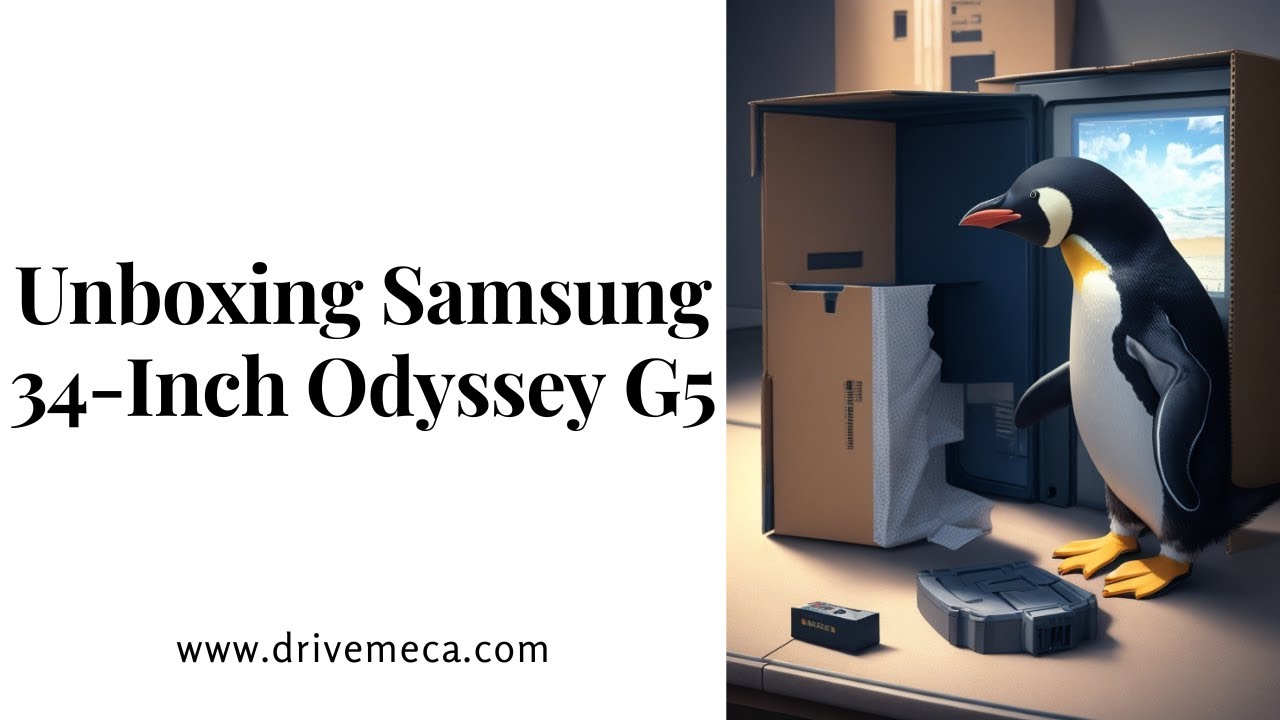 Unboxing Monitor Samsung 34-Inch Odyssey G5