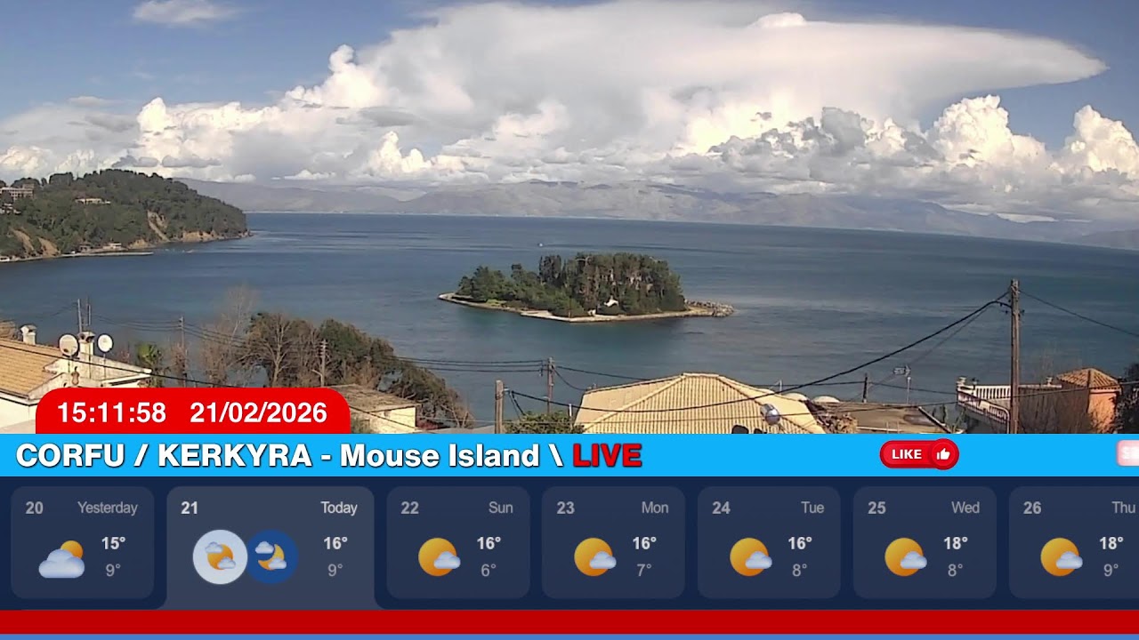 Corfu / Kerkyra, Greece LIVE