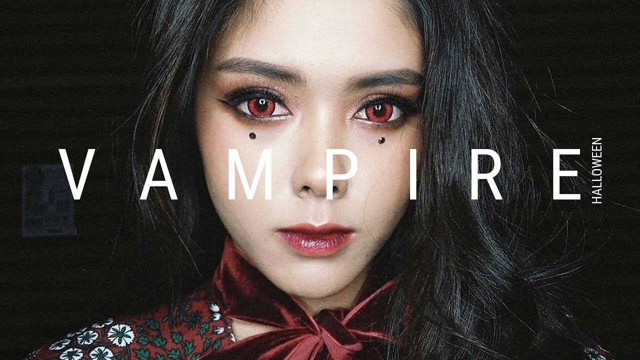 VAMPIRE HALLOWEEN MAKEUP TUTORIAL