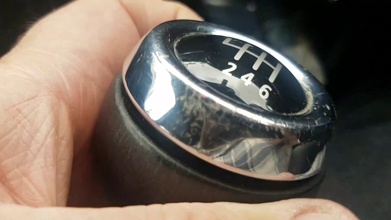 How to tidy up you gear knob on the R56 mini.
