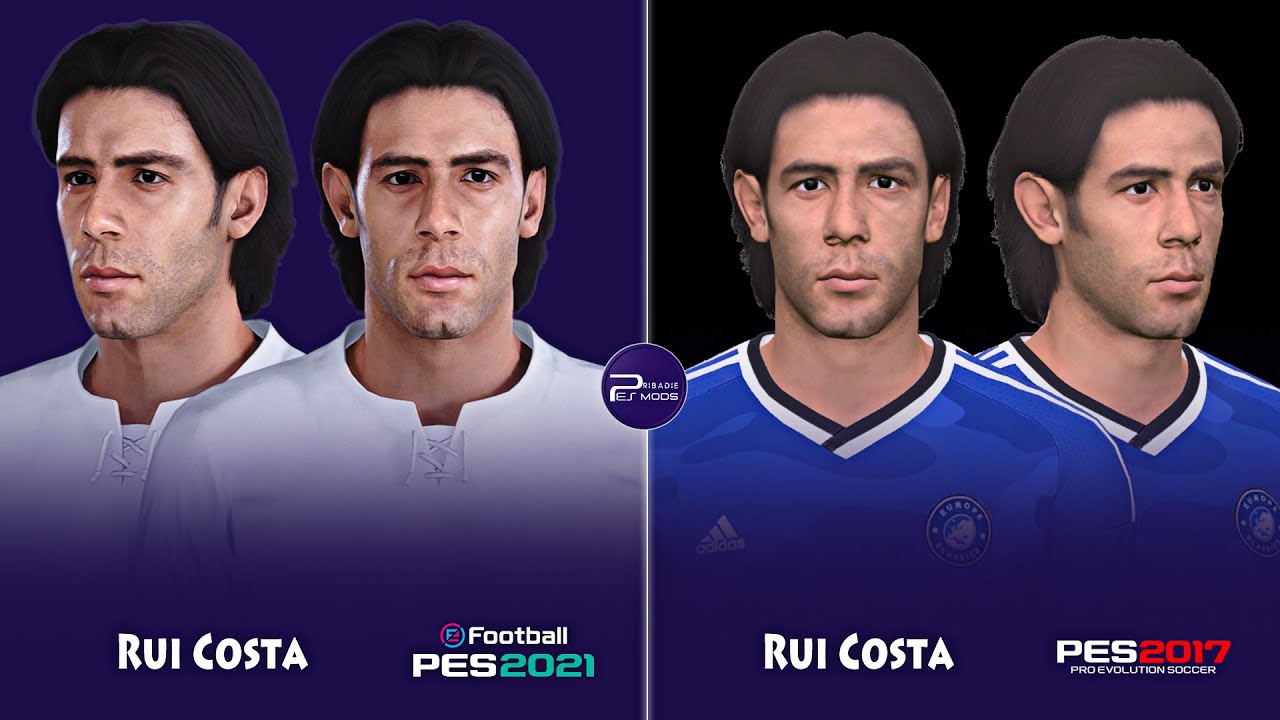 Classic Face PES Rui Costa | PES 2021 & PES 2017