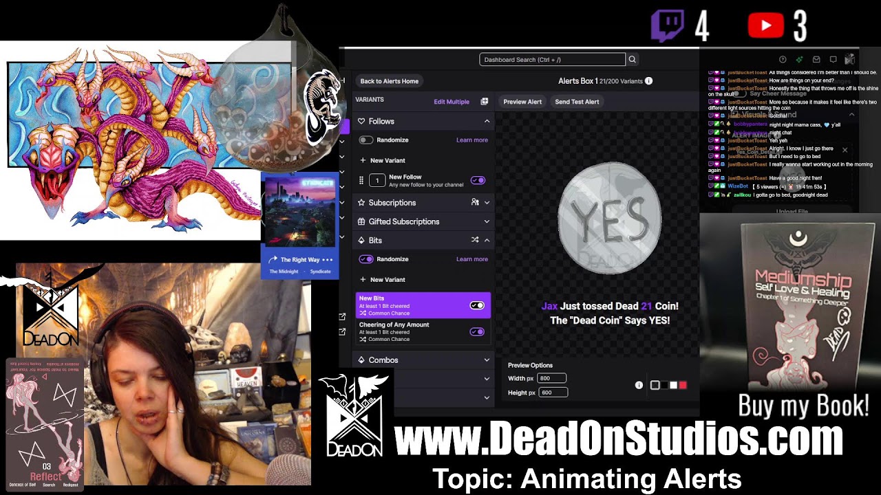 monk & Dead CoArt Stream