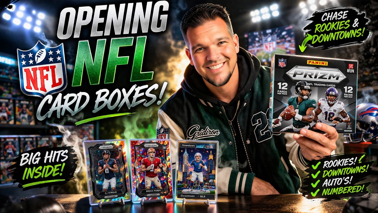 PART 1 NFL MASSIVE BOX BREAK - NFL NBA MLB SOCCER F1 NASCAR UFC LABUBU POKEMON