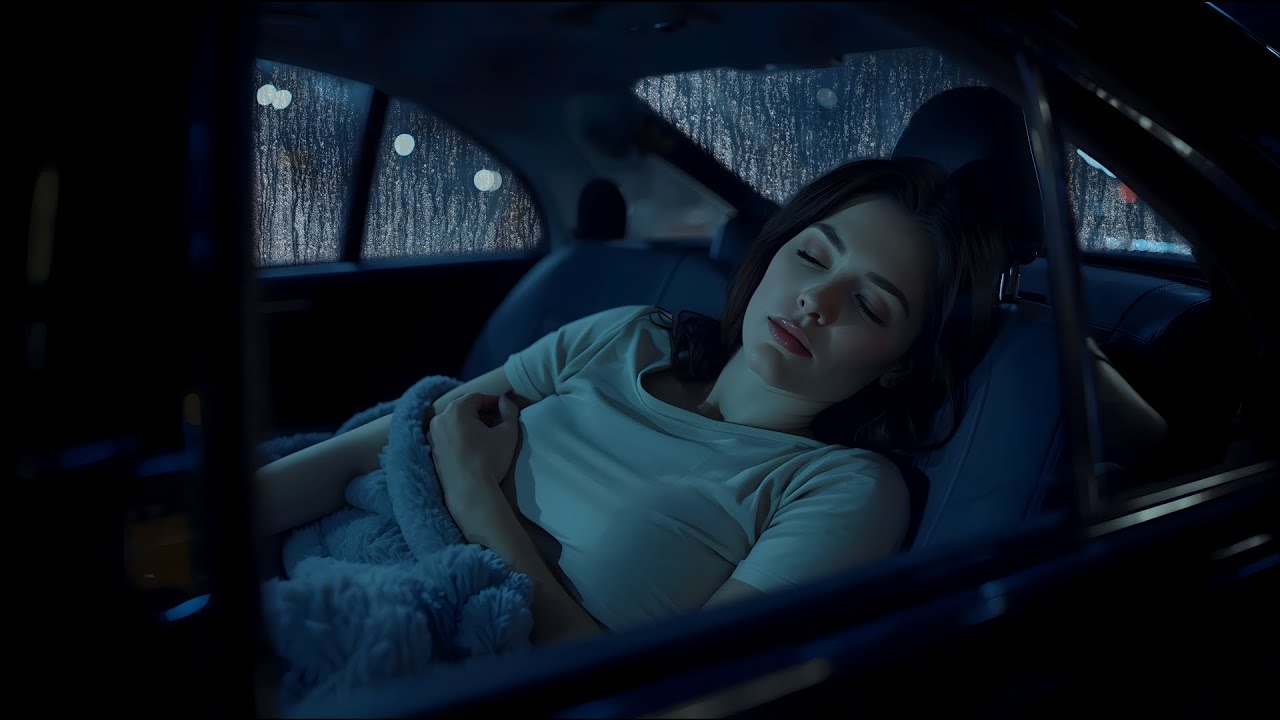 Fall Asleep Fast 🚗🌧️ Peaceful Rain in Car ASMR | Deep Sleep, Stress Relief