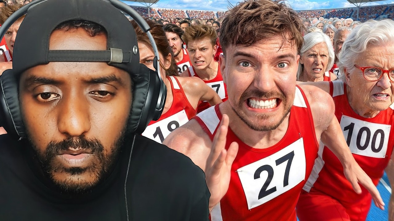 MrBeast Made Ages 1–100 Race… This Got INSANE