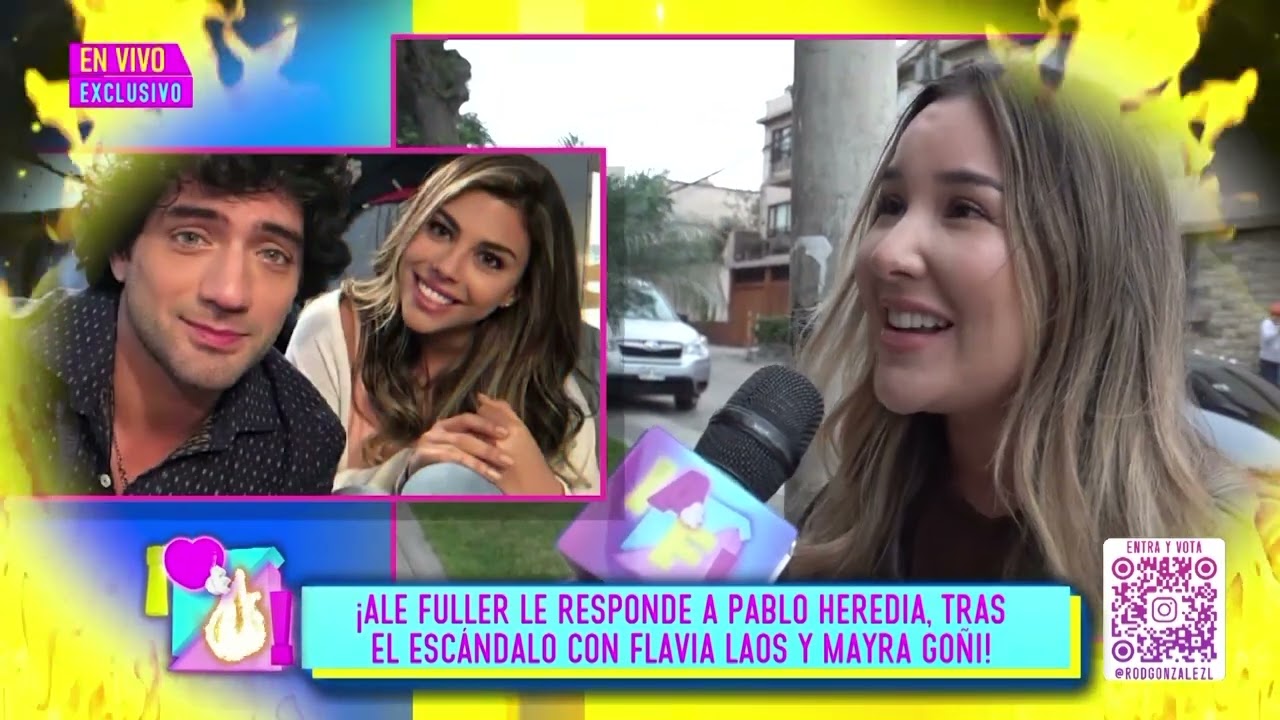 ¡EN EXCLUSIVA! ALE FULLER RESPONDE TRAS ESCÁNDALO DE PABLO HEREDIA Y FLAVIA LAOS | #amoryfuego