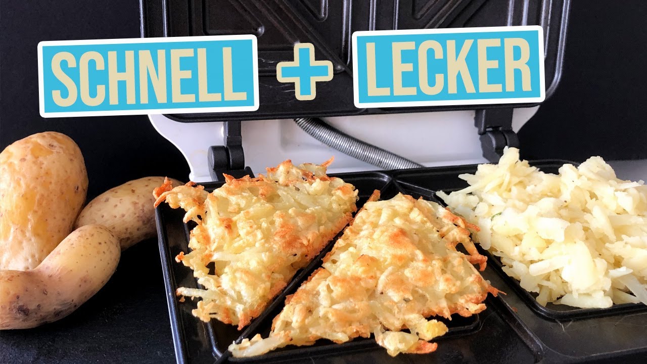 Schnelle, einfache Rezepte aus dem Sandwichmaker