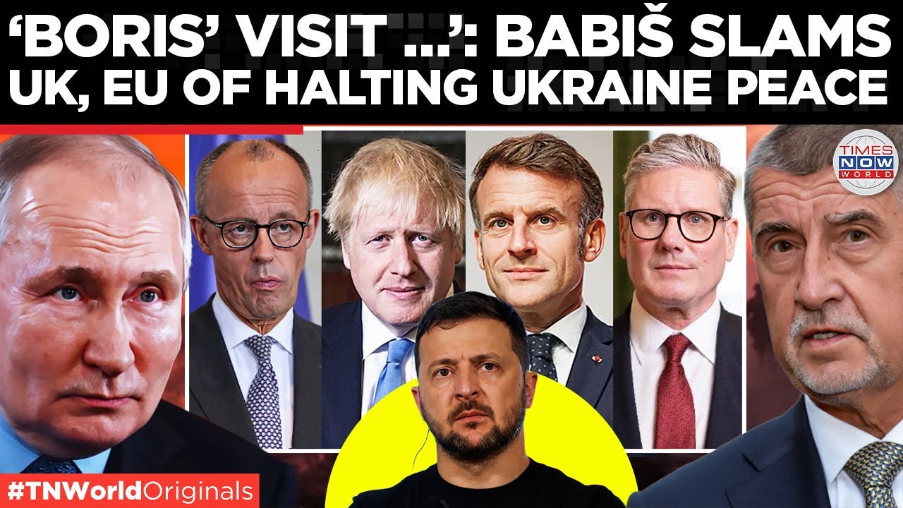 BABIŠ DROPS BOMBSHELL: Peace Blocked In April 2022, Accuses Uk & West Of Sabotaging Ukraine Peace