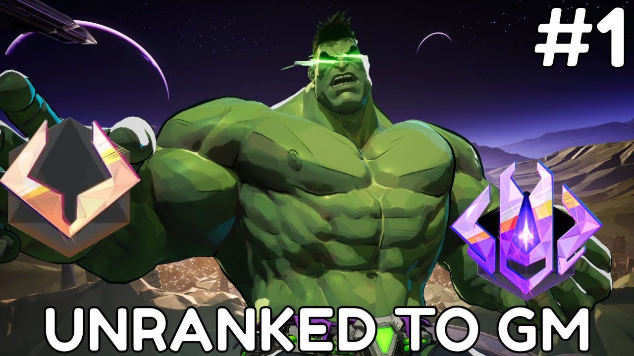 Hulk ONLY Educational Unranked to GM (Bronze to Gold) | Marvel Rivals