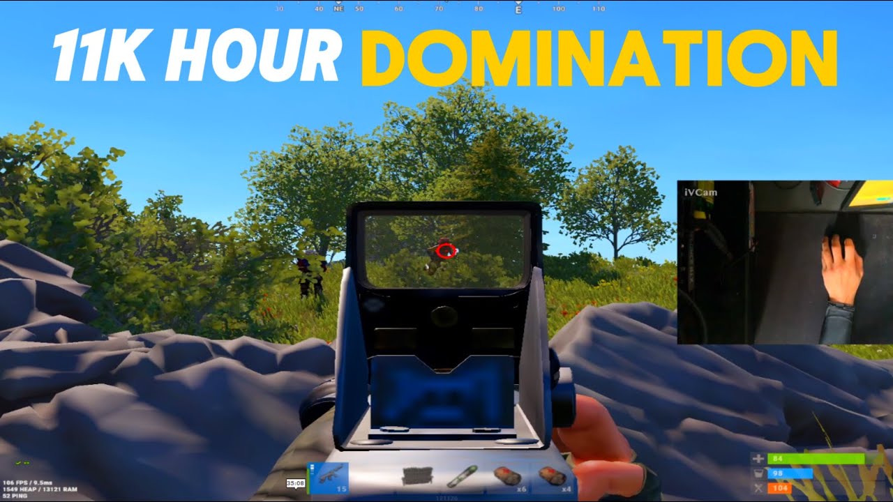 HOW A 11k HOUR PLAYER DOMINATES A 2X SERVER - RUST