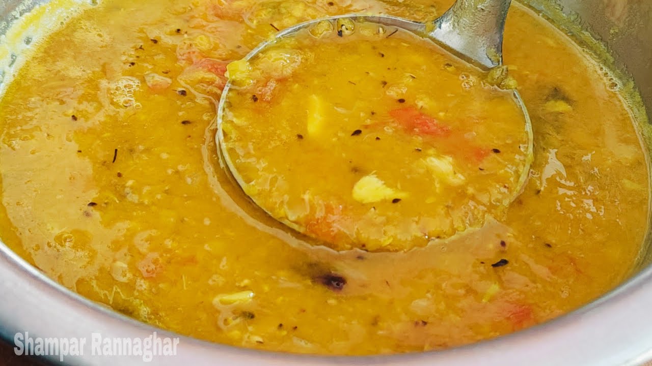 মুসুর ডাল এইভাবে খেয়ে দেখুন অন্য সব পদ্ধতি ছেড়ে বারবার এইভাবেই খেতে ইচ্ছে করবে পিয়াঁজ রসুন দিয়ে