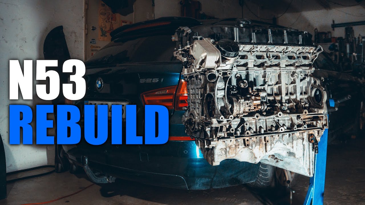 BUILDING A BMW N53 FROM SCRATCH - F11 ENGINE REBUILD