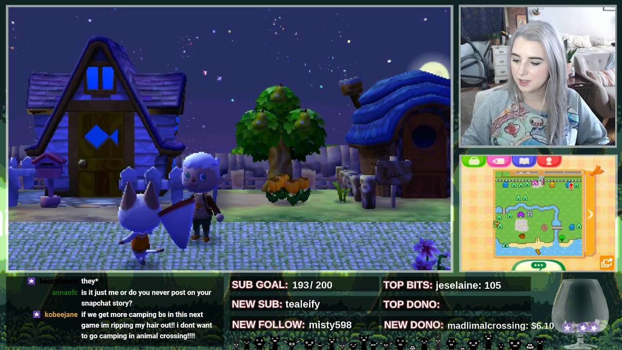 Animal Crossing: New Leaf Twitch Stream // Jan 14 2018 // Pt 2