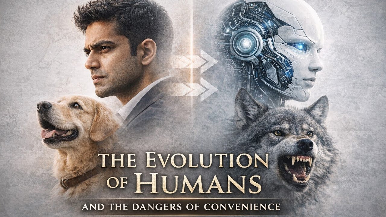 The story of the evolution and Risk on humanity 