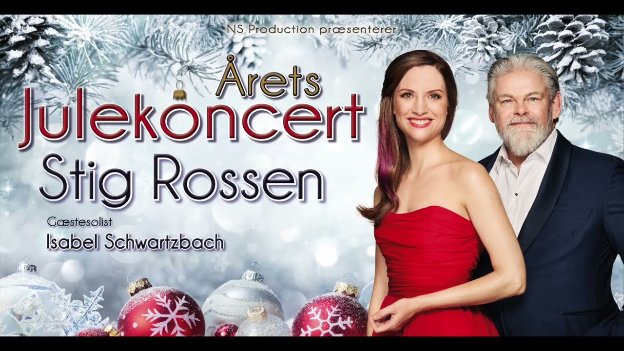 &Aring;rets julekoncert i MCH Herning Kongrescenter med Stig Rossen og Isabel Schwartzbach