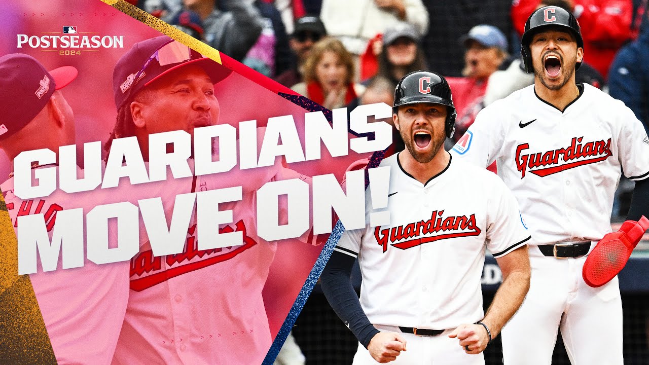 FULL CLINCHER: The Guardians are headed to their FIRST ALCS since 2016!