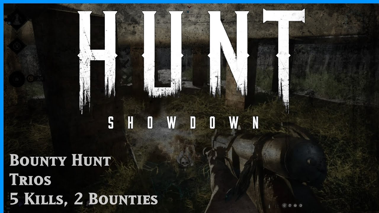 Hunt Showdown Full Game No Commentary - Trio BH - 5 kills 2 Bounties  - Arden to Godard