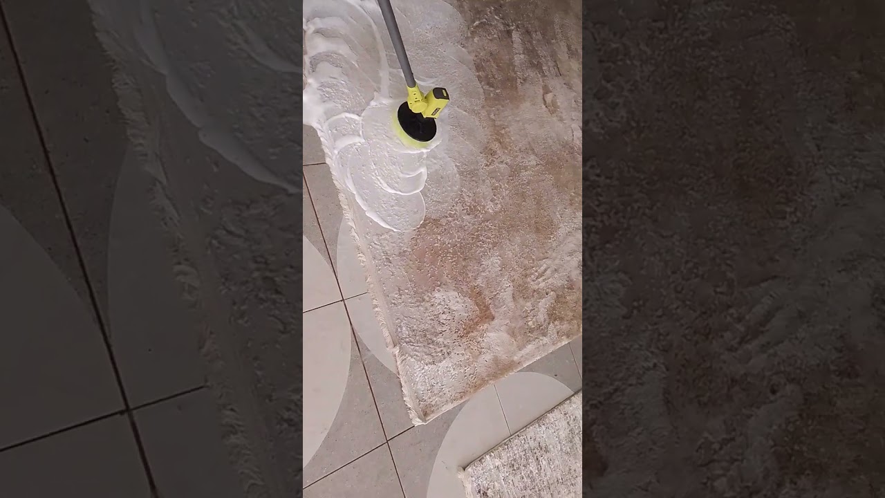 AUTOLAVEUSE RYOBI &Eacute;LECTRIQUE POUR NETTOYAGE PROFESSIONNEL DES TAPIS MOQUETTES CHEZ GNIMINOU SERVICES