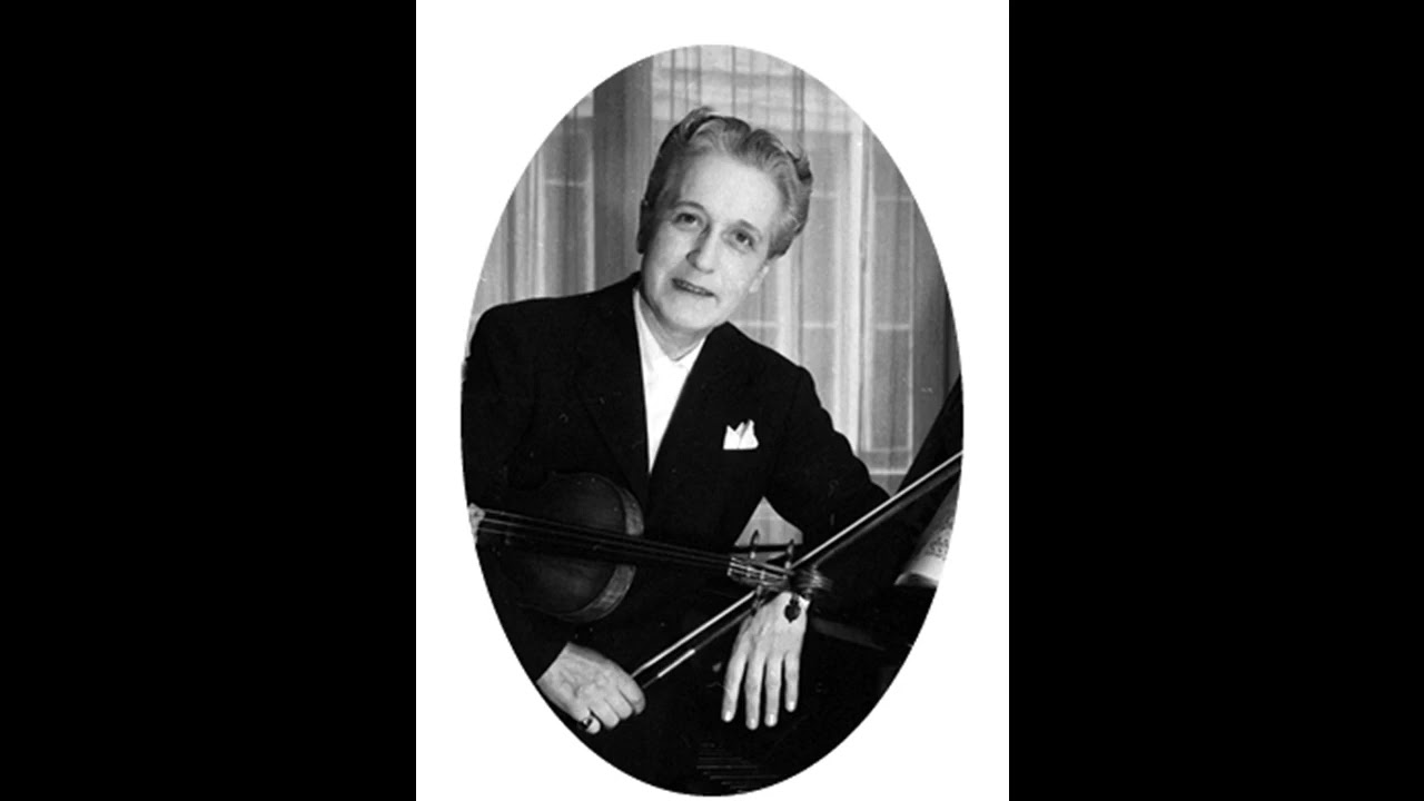 Jeanne Gautier (violin) - Meditation ('Thais' - Massenet) (1929)