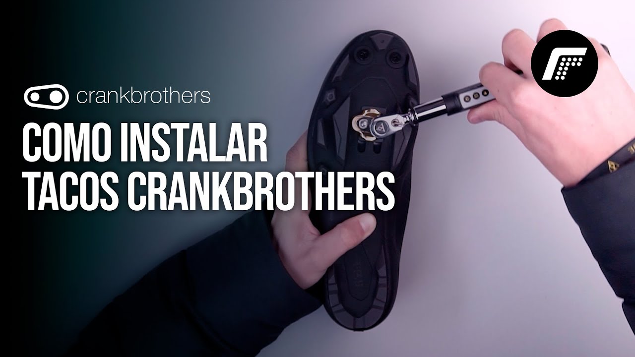 Como instalar tacos Crankbrothers na sua sapatilha