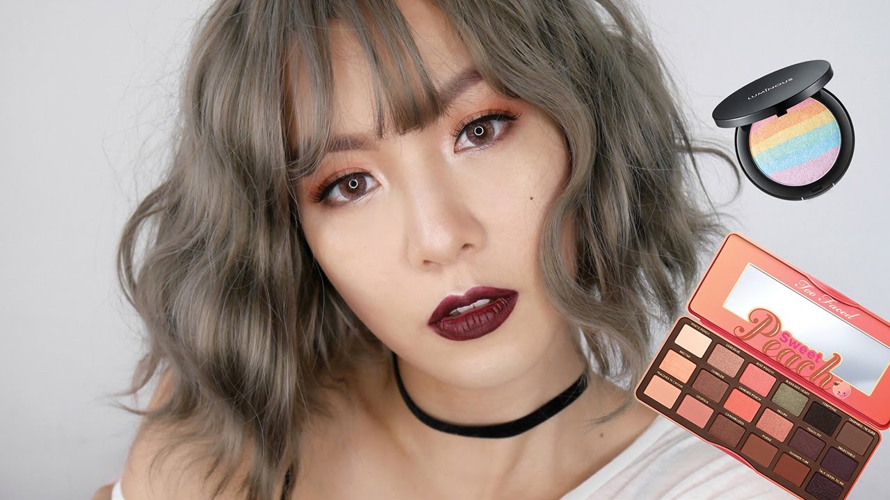 陪我玩新化妝品 (Tom Ford, Too Faced Peach Palette, Rainbow Highlighter) | HIDDIE T