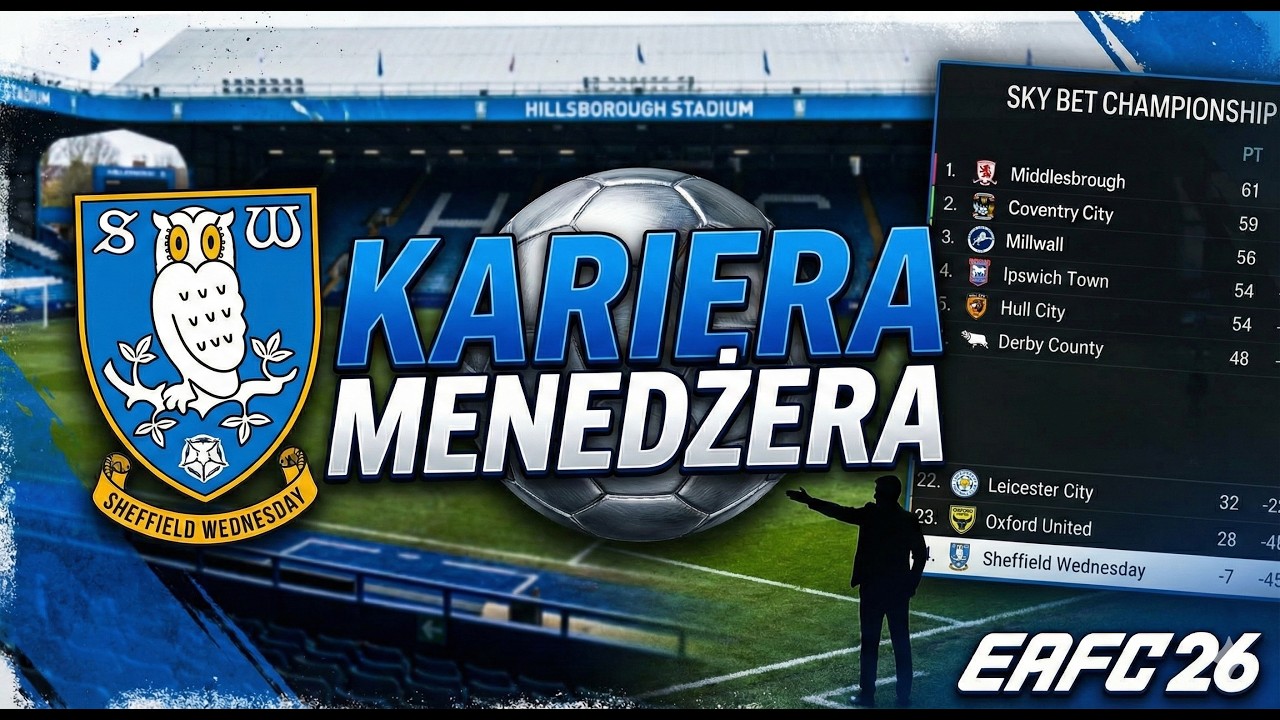 EAFC 26 | SHEFFIELD WEDNESDAY | #2 - Panie kucharzu?!