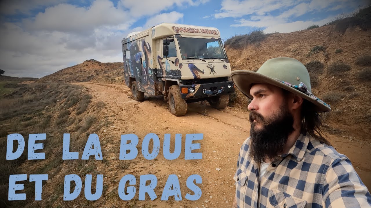 On est COINCÉS dans la boue / Grosse piste 4x4