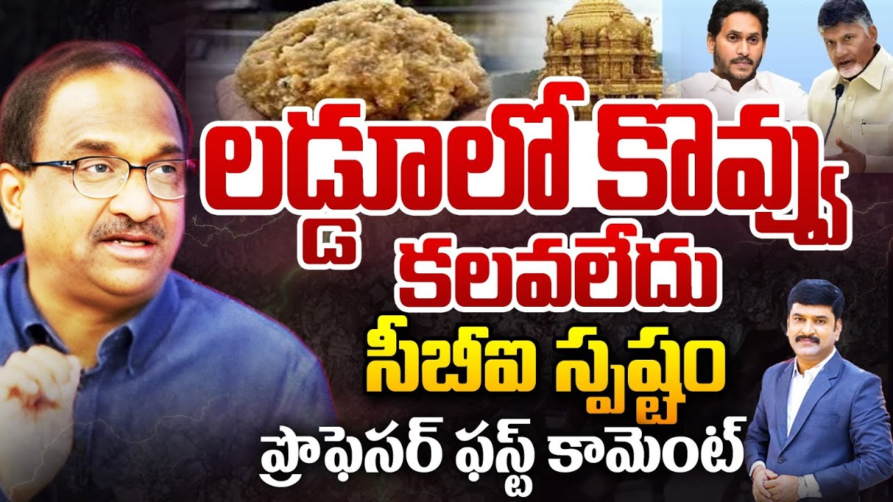 లడ్డూలో కొవ్వు కలవలేదు ... సీబీఐ సిట్ స్పష్టం .. Prof On Tirumala Laddu Ghee Adulteration Case|99TV