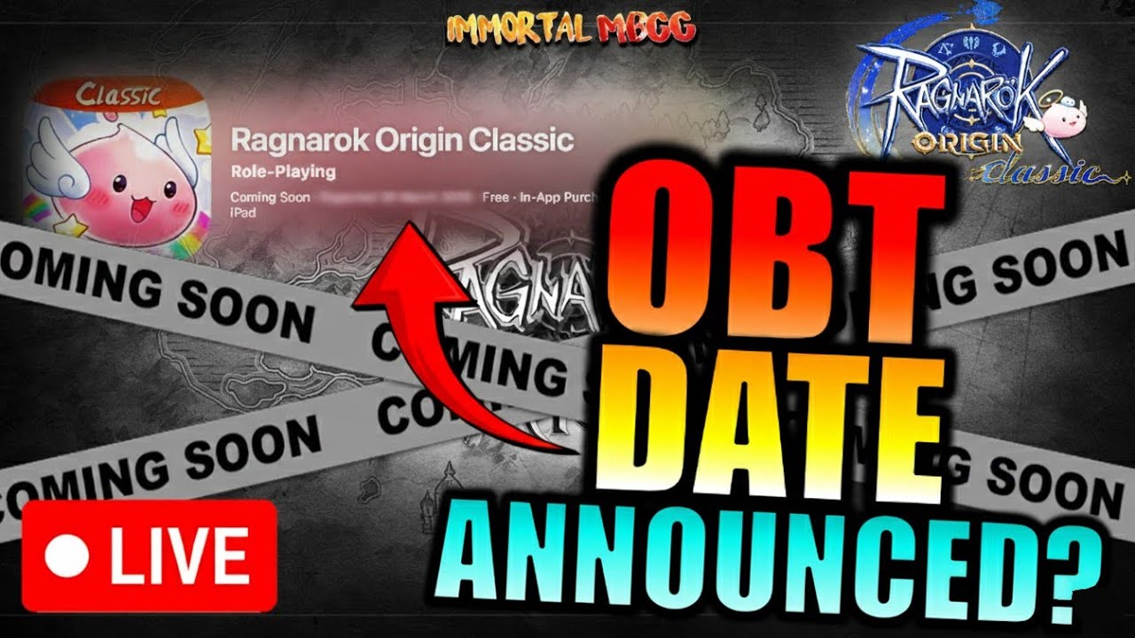 RELEASE DATE ANNOUNCED!! - RAGNAROK ORIGIN CLASSIC [PLAYTEST DAY 5]