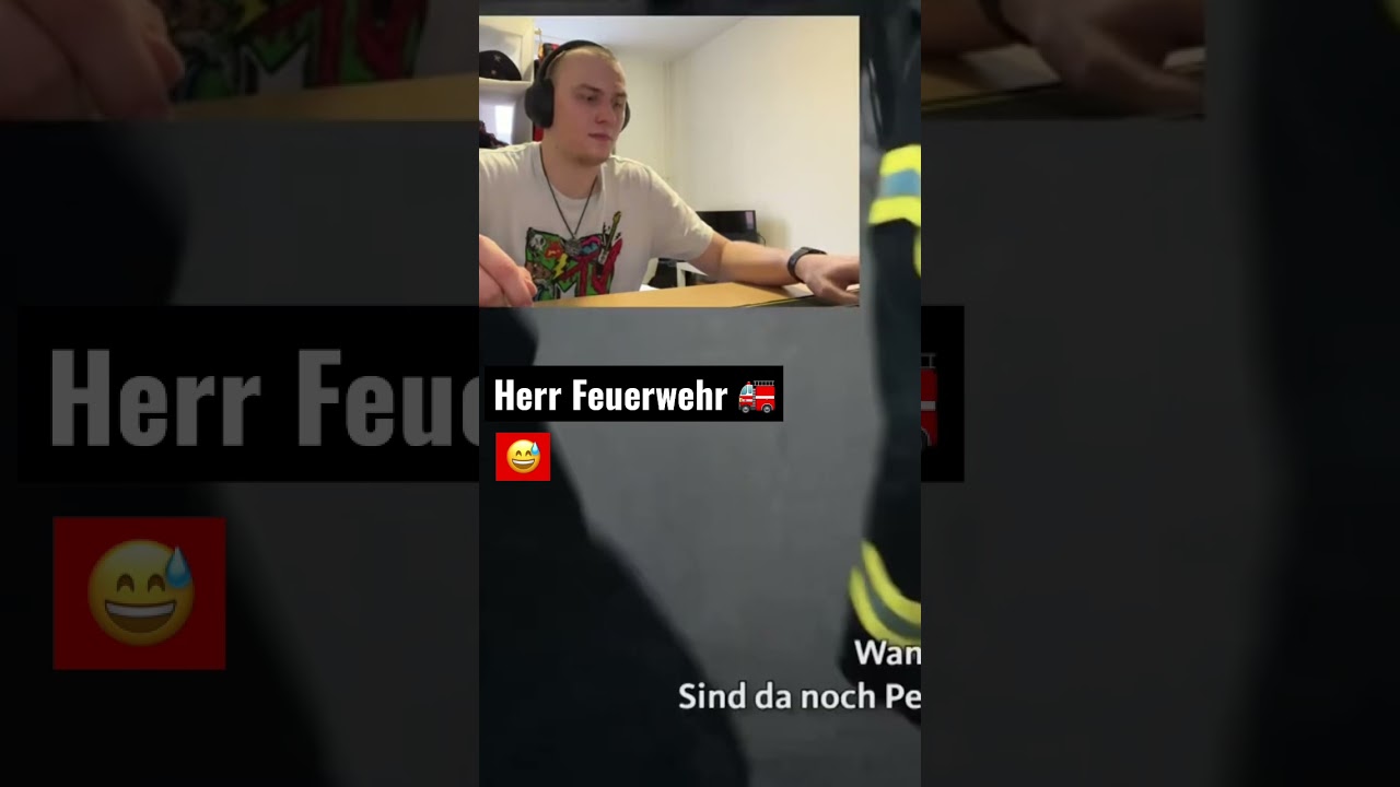Herr Feuerwehr #feuerwehr #reaction #feuerundflamme