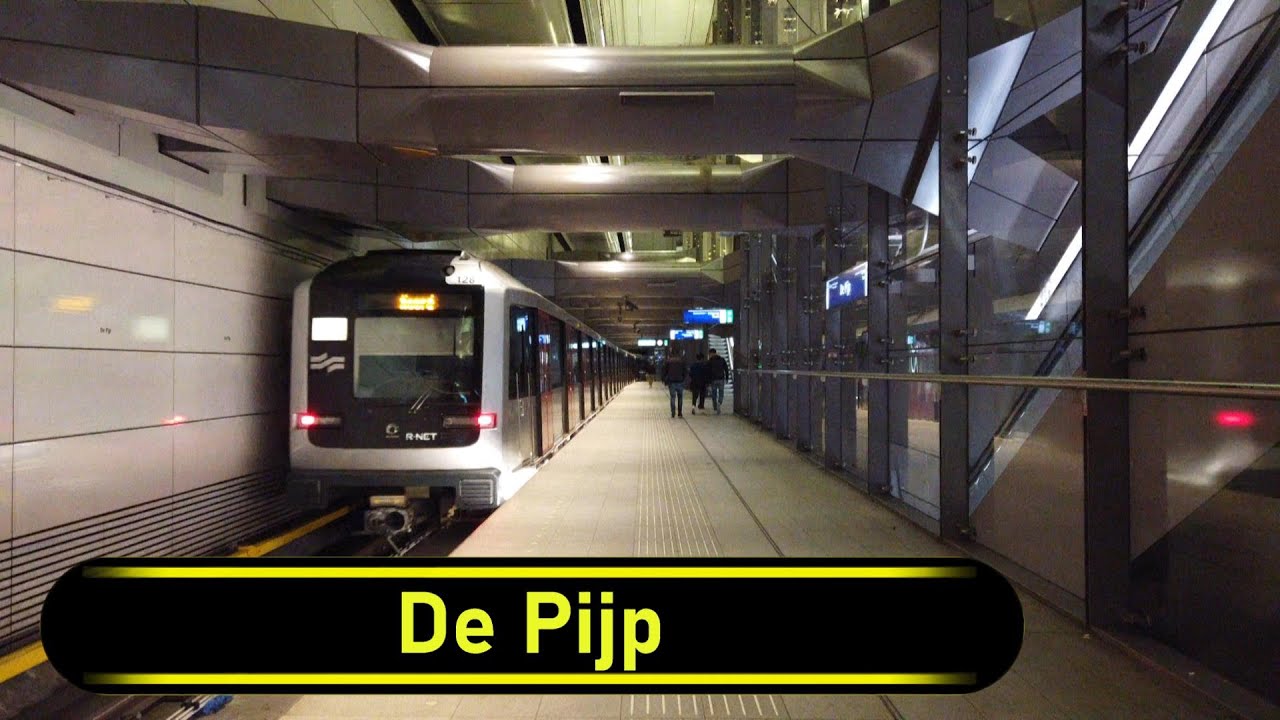 Metro Station De Pijp - Amsterdam 🇳🇱 - Walkthrough 🚶