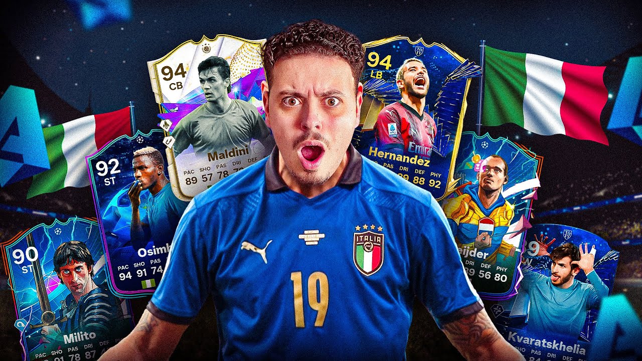 درافت الإطاليين و لعابة لي دازو ف S&Eacute;RIE A فقط 🇮🇹🔥